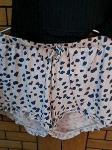 Combo Of Three  Imported Fabric Top N Short