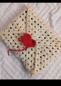 Handmade Crochet Book Cover