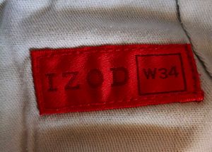 IZod Distressed Denim Jeans