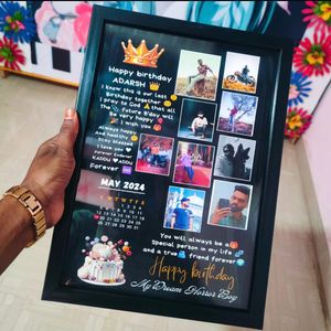 Customise Birthday, Frame Gift