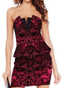 Chic Strapless Party Dress