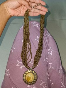 Beaded Statement Necklace