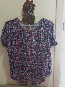 Floral Print Top