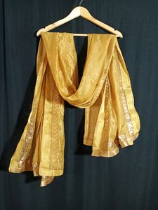 Golden Lace Dupatta(women)