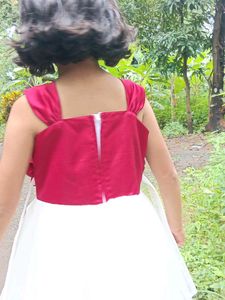 Festive Floral Party Dress