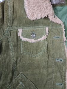 Olive Green Winter Jacket For Women