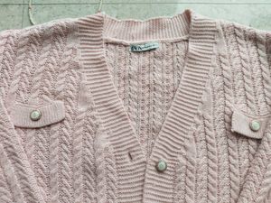 Pinteresty Pink Cardigan 💝