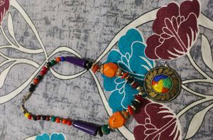 Colorful Beaded Fashion Necklace