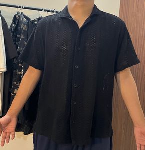 Black Button-Down Shirt