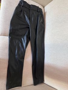 ZARA FAUX LEATHER TROUSER