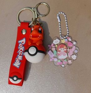 kawii and Pokemon keychain