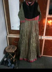 Olive Green Biba Gawn