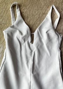 White Mini Zara Dress