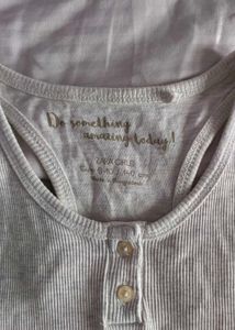 Ribbed Grey Tank Top