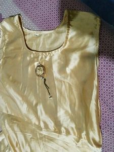 Wow Gold Gown With Shrug