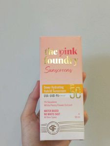 Combo : Pink Foundry Vitamin C Serum And Sunscreen