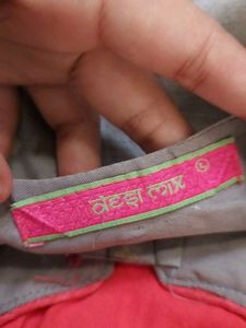 Silk Neck Zardosi Work Kurta Set