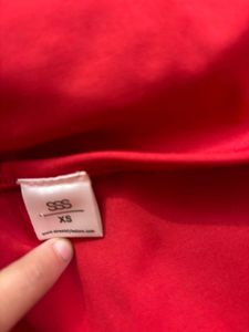 Red Bodycon Mini Dress