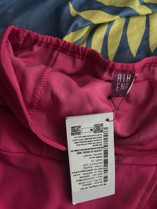 Pink One-Shoulder Top