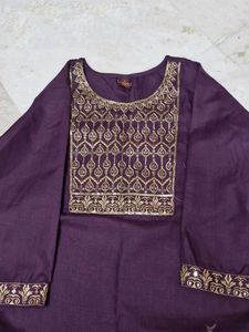 Purple Indian Salwar Kameez Suit