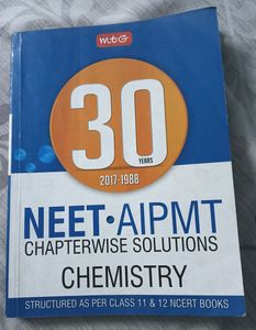 MtG 30 Years NEET CHEMISTRY