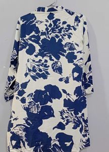 🤍Minimalist Floral Cotton Kurti for Daily Wear🤍