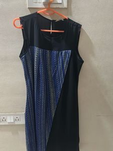Stylish Black & Blue Dress