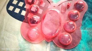 Plastic Butterfly Shape Color Mixing Painting Tray