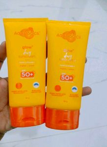 2 Pack ❤️ Aqualogica Glow 🌟 + Dewy Sunscreens ✨