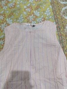 Striped Sleeveless Top