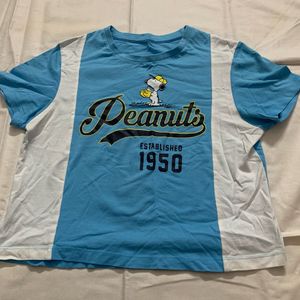 Peanuts Blue T Shirt