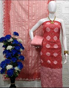 Green Dress Material