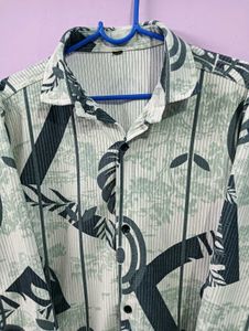 Baggy Patterned  Shirt