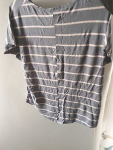 women Striped Casual Top
