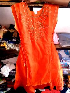 A line women kurti dress