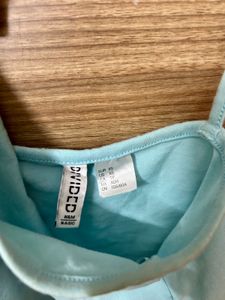 H&amp;m Basic Cross Neck Top
