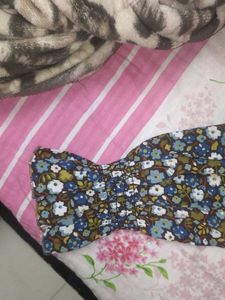Flowered Pattern Formal Top
