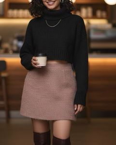 Sweater &amp; Skirt Set