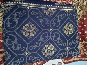 Fully Printed &amp; Sparkled Sarees With Blouse