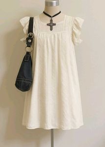 Lolita Lace Dress With Flutter Sleeves