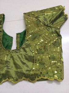 Work Heavy Green Women Blouse