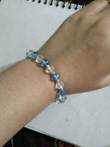 Beaded Panda Charm Bracelet