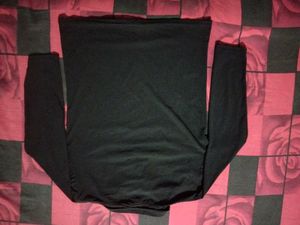 NORMAL FULL SLEEVE T-SHIRT IN BLACK COLOUR
