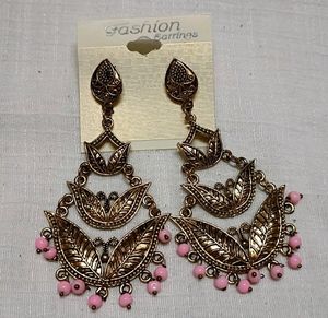 Gold Oxidized Earrings ❤