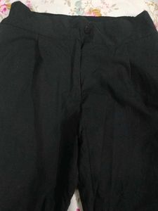 Black Trousers Pant For ladies Office Wear