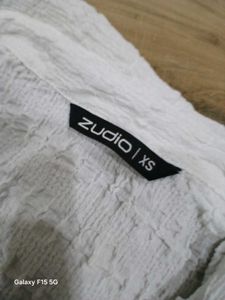 Textured White Shirt
