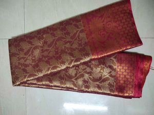 Elegant Pink Floral Saree