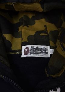 BAPE Camo Panel Zip Hoodie