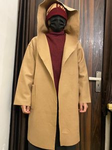 A Wollen Fabric Coat