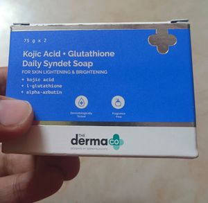 The Derma Co Kojic Acid + Glutathione Daily Soap